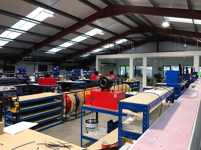 Hel Performance production facility in the UK