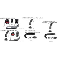 Eventuri Honda Civic Type R FK2 Kit di Aspirazione in Carbonio V2