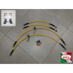 Stainless steel braided brake lines for Hyundai i30N Tutti i modelli  2017-