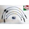 Stainless steel braided brake lines for Mercedes  Classe A W177 / CLA C118 / GLA H247 Tutti le motorizzazioni Con sospen