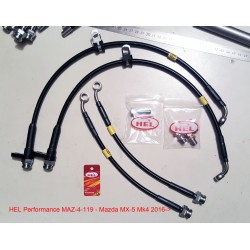 HEL Mazda MX-5 ND All Variants 2016- braided brake lines