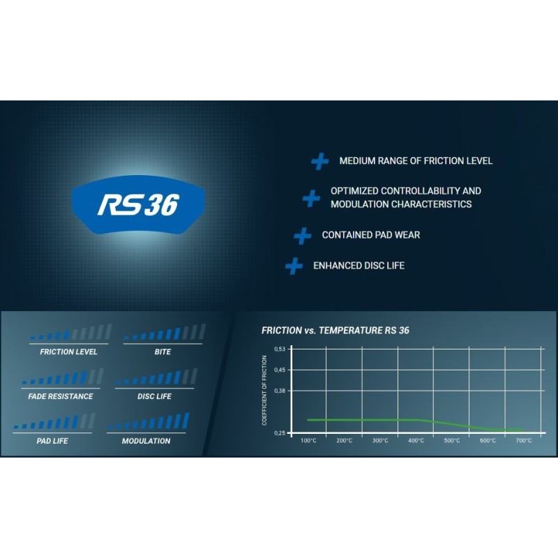 Pastiglie freno PAGID RACING RS 36