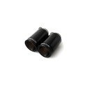 Remus Mini F56 terminali neri lucidi con inserto carbonio