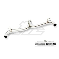 VW Golf MK7 GTI  - Scarico sportivo FI Exhaust con valvole