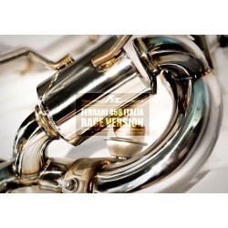 Ferrari 458 Italia/Spider - Valvetronic FI Exhaust Race Version