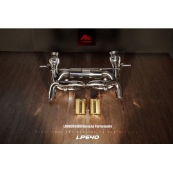 Valvetronic FI Exhaust + optional gold tips