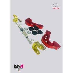 Toyota Yaris GR-DNA Racing rear upper adjustable camber suspension arms kit