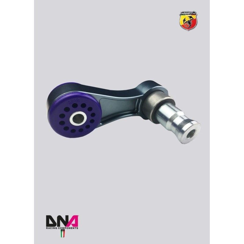 Abarth 500-DNA Racing "fast road" engine mount gearbox side torque arm kit