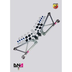 Abarth 500-Kit trapezi anteriori DNA Racing