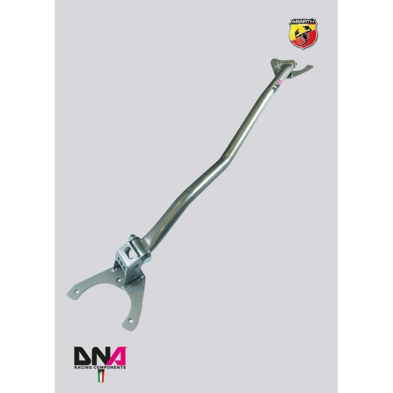 Abarth 500-DNA Racing Front strut bar for DNA induction kit Abarth 500-DNA Racing Front strut bar for DNA induction kit