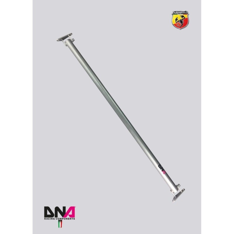 Abarth 500-DNA Racing rear strut bar no tie rods kit Abarth 500-DNA Racing rear strut bar no tie rods kit