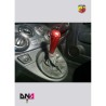 Abarth 500-DNA Racing aluminium 695 style red knob for original shift kit and DNA Racing quick shift stage 1