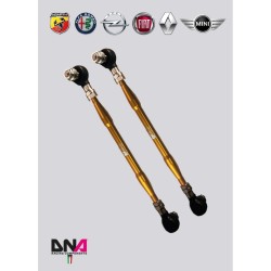 Abarth Grande Punto-front sway bar tie rods on uniball DNA Racing