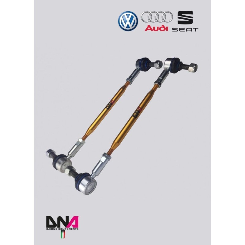 Audi A3 8V (2012-)-DNA Racing front sway bar tie rods "PRO STREET" kit