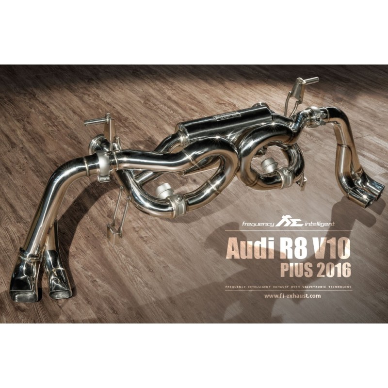 Audi R8 MK2 V10 PLUS - Scarico sportivo FI Exhaust con valvole