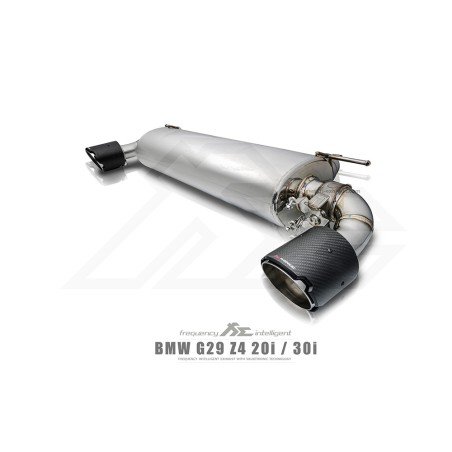 Terminali di Scarico: BMW M Acciaio Inox-Carbonio Doppio Tips 2x80 L250-240 IN60 SET