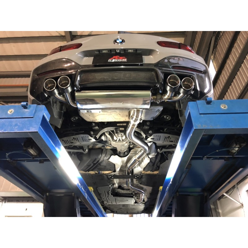 BMW Serie 1 F20 M140i LCI B58-Scarico sportivo FI Exhaust con valvole.