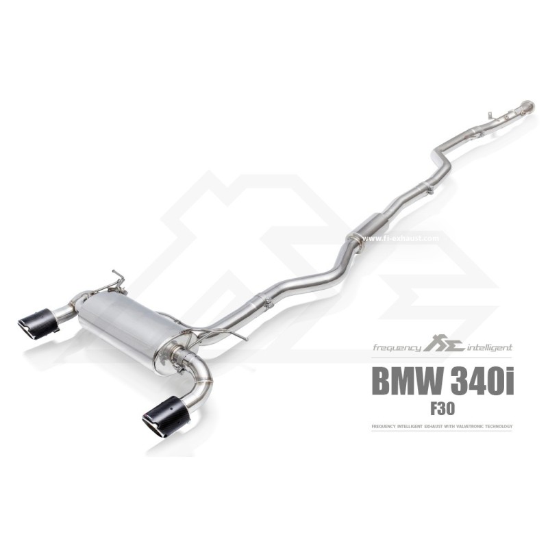 BMW Serie 3 F30/F31 340i LCI - Scarico sportivo FI Exhaust con valvole