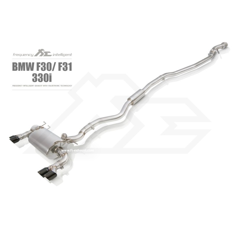 BMW 3 Series F30 320i B48 Engine Remus Exhaust