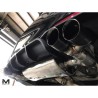 BMW Serie 3 F30/F31 330i/320i LCI - Scarico sportivo FI Exhaust con valvole