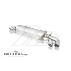 BMW Serie 8 G14/G15 M850i N63 - Scarico sportivo FI Exhaust con valvole