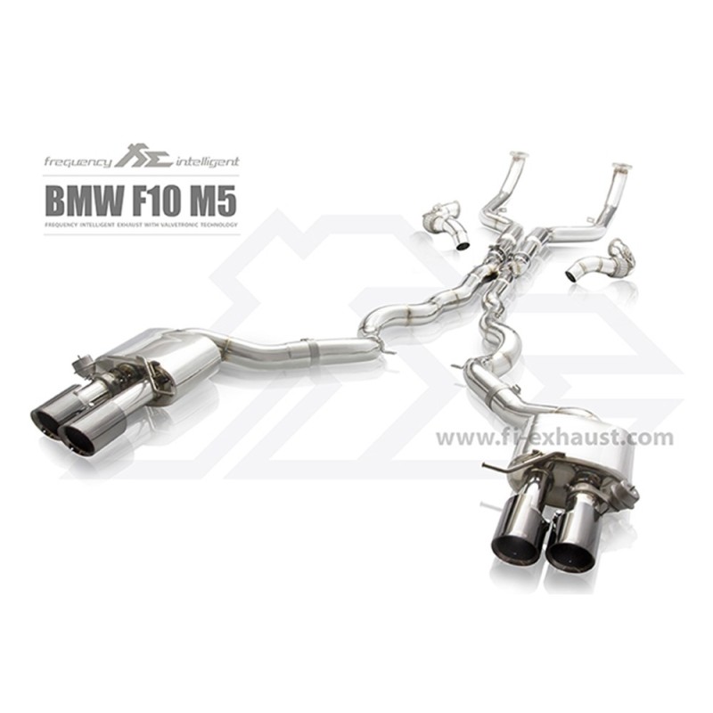 BMW F10 M5 S63 - Scarico sportivo FI Exhaust con valvole