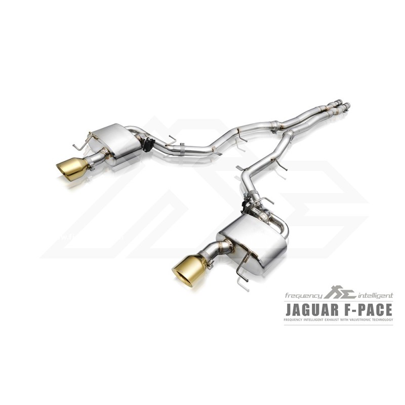 Jaguar F-pace V6 (16-) - Scarico sportivo FI Exhaust con valvole