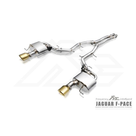 Jaguar F-pace V6 (16-) - Scarico sportivo FI Exhaust con valvole