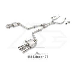 Kia Stinger GT 4wd - Scarico sportivo FI Exhaust con valvole