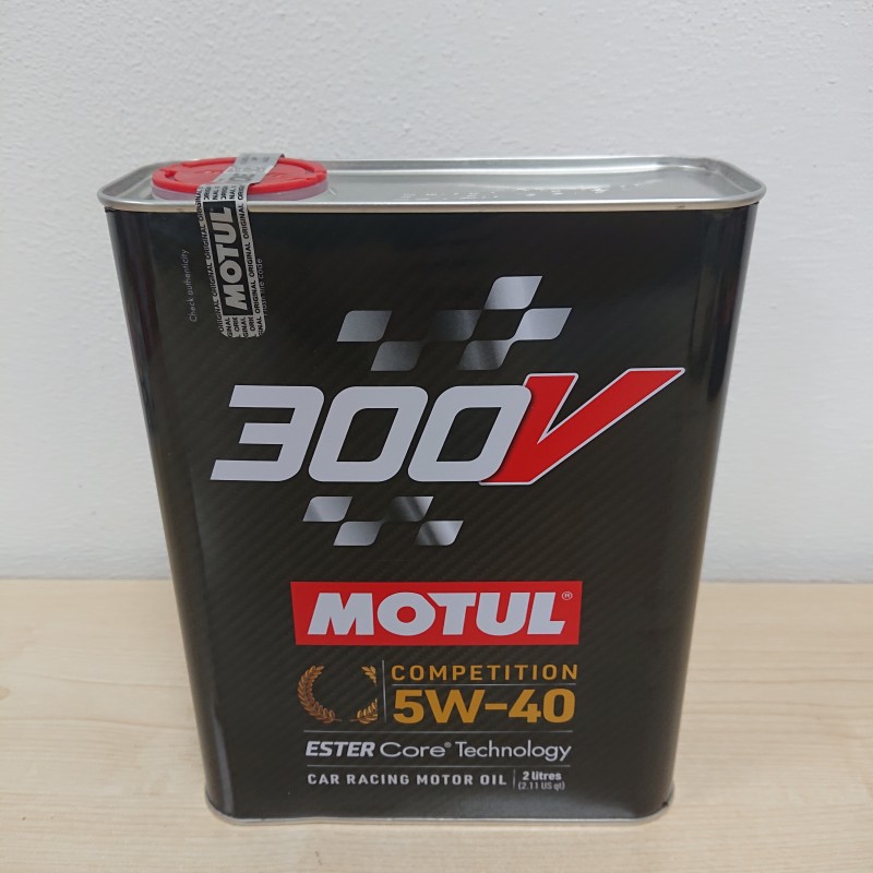 MOTUL 300V COMPETITION 5W-40 2L - Racing engine oil