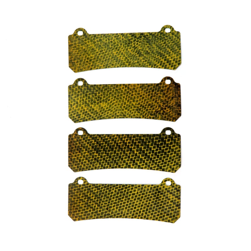 Audi RS6 C6 - Carbon Fibre Brake Pad Shims HEL Performance
