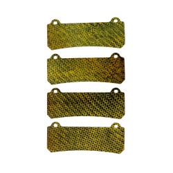 Cadillac CTS-V 6 pot (10-14) - Carbon Fibre Brake Pad Shims HEL Performance