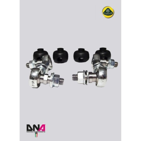 BOXI Kit Tiranti Anteriori E Posteriori - Compatibili Con Ricambio BXM00210-4 - 3 Anni Garanzia