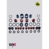 Lotus Exige V6-DNA Racing front and rear suspension arms uniball kit