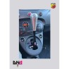 Abarth 500-Kit ghiera in carbonio per torretta cambio DNA Racing