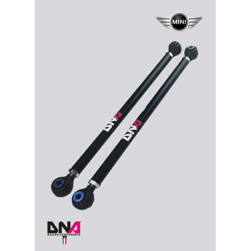 Mini Cooper R55-R56-R57-Kit tiranti sospensioni posteriori con regolazione camber DNA Racing