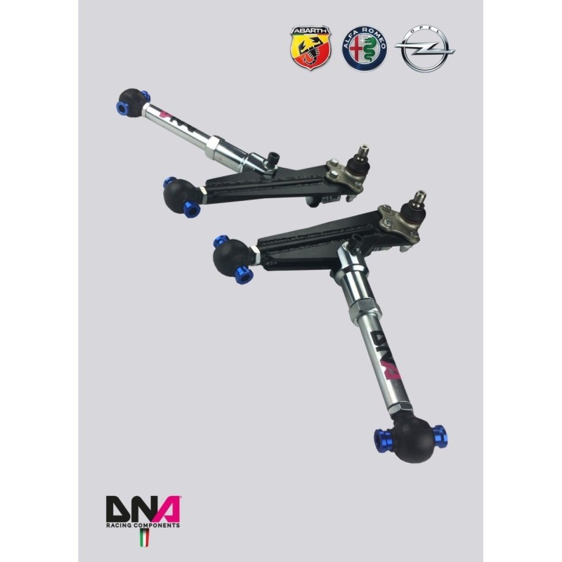 Opel Corsa D-Kit trapezi regolabili DNA Racing Opel Corsa D-Kit trapezi regolabili DNA Racing