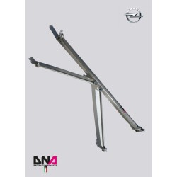 Opel Corsa D-DNA Racing rear strut bar with tie rods kit