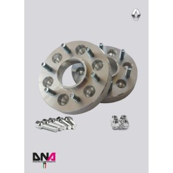 Renault Clio 4-DNA Racing wheel spacers double drilling and bolts