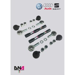 Volkswagen Golf 5/6-Kit tiranti posteriori inferiori regolabili DNA Racing