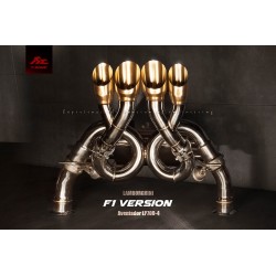 Lamborghini Aventador LP700-4 F1 High Pitch Version - Scarico sportivo FI Exhaust con valvole