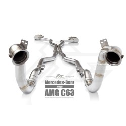 Mercedes C63 AMG W205 - Scarico sportivo FI Exhaust con valvole