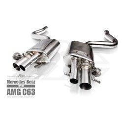 Mercedes C63 AMG W205 - Scarico sportivo FI Exhaust con valvole