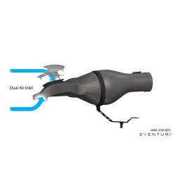 Eventuri MINI F56 GP3 e F54 Clubman JCW Carbon Air Intake