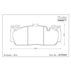 Endless EIP238 BMW M2 F87 Competition / M5 F10 / M6 F12-F13-F06