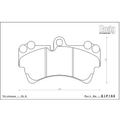 Endless EIP165 Brembo 6 pot Z18 Touareg / Cayenne / Q7