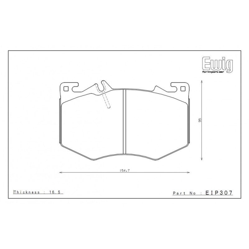 Endless EIP307 Mercedes W177 A35 AMG 350mm / C118 CLA35 AMG / H247 GLA35 AMG