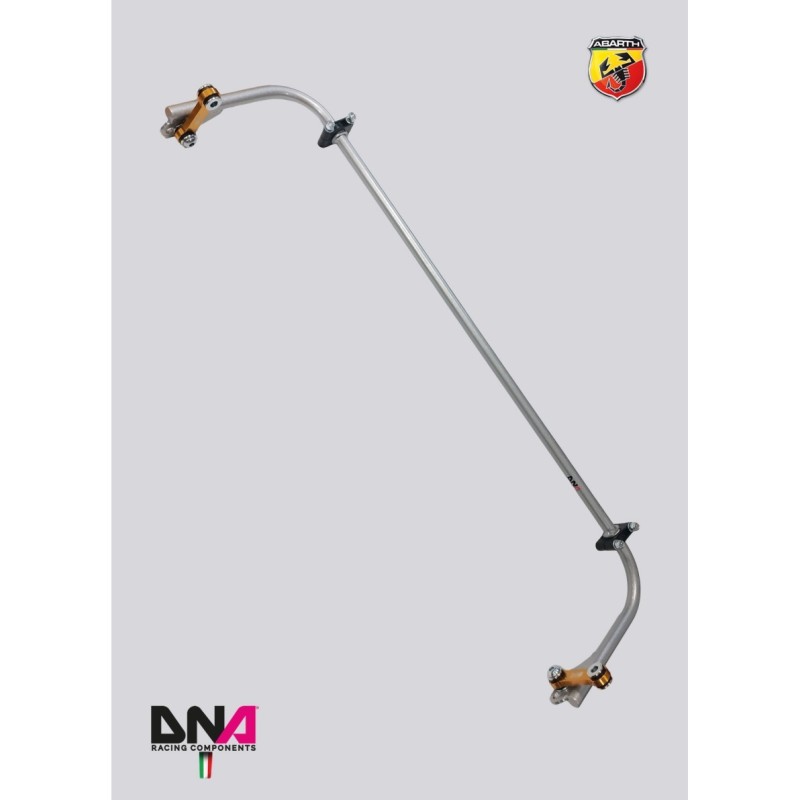 Abarth 500-DNA Racing rear adjustable torsion bar kit