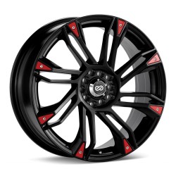 Enkei GW8 Black with Red trim