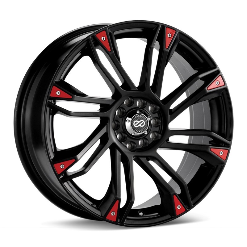 Enkei GW8 Black with Red trim